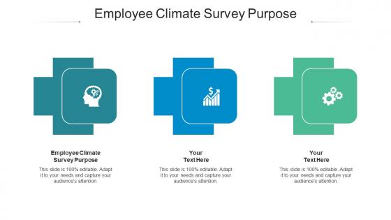 Employee Climate Survey Purpose Ppt Powerpoint Presentation Outline Graphic Images Cpb