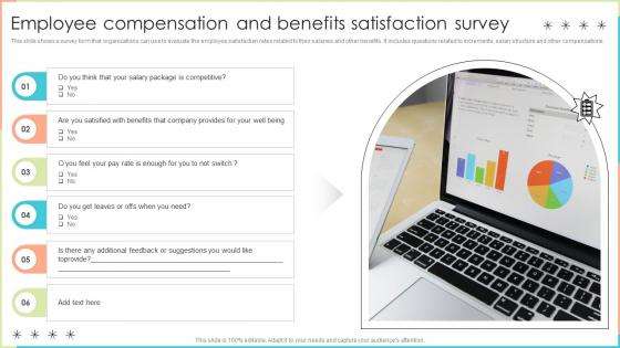 Employee Compensation And Benefits Satisfaction Survey