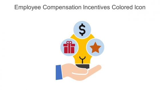 Employee Compensation Incentives Colored Icon In Powerpoint Pptx Png And Editable Eps Format