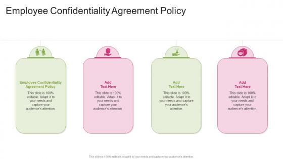 Employee Confidentiality Agreement Policy In Powerpoint And Google Slides Cpb
