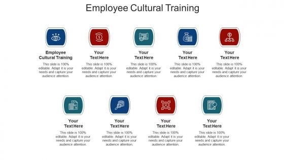Employee cultural training ppt powerpoint presentation styles example file cpb