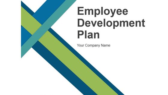 Employee Development Plan Powerpoint Presentation Slides