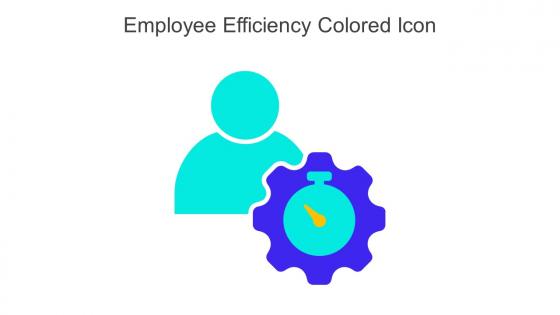 Employee Efficiency Colored Icon In Powerpoint Pptx Png And Editable Eps Format