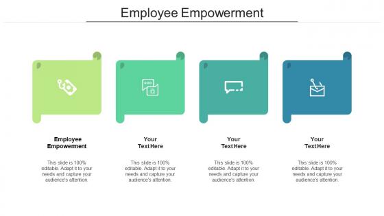 Employee Empowerment Ppt Powerpoint Presentation Icon Grid Cpb