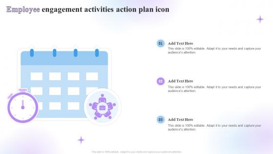 Employee Engagement Activities Action Plan Icon