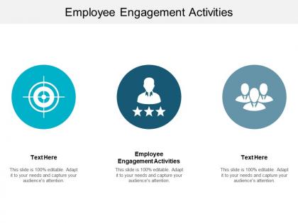 Employee engagement activities ppt powerpoint presentation slides layout ideas cpb