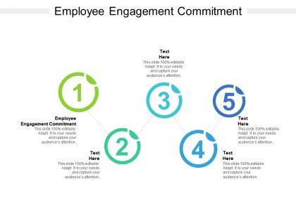 Employee engagement commitment ppt powerpoint presentation inspiration tips cpb