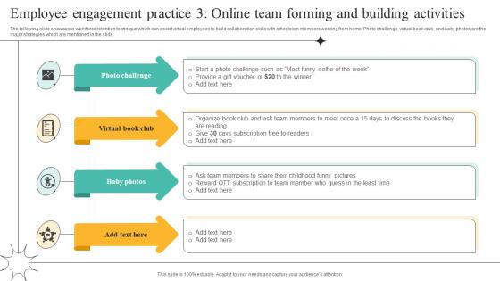 Employee Engagement Practice 3 Online Team Forming Strategies To Manage Flexible Workforce