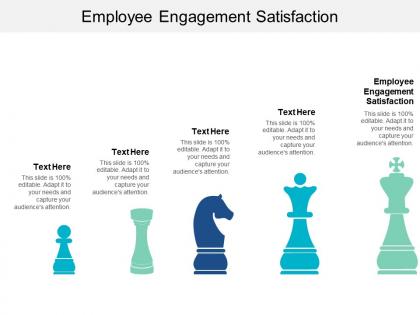 Employee engagement satisfaction ppt powerpoint presentation file layout ideas cpb