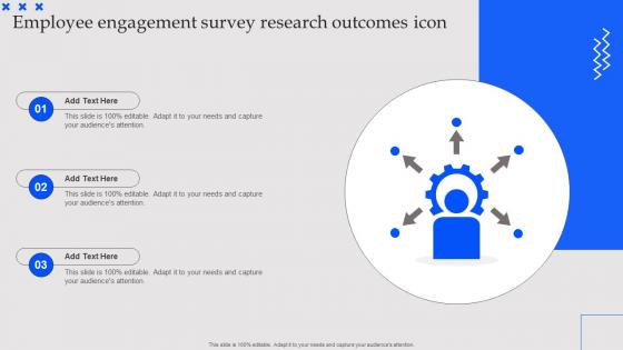 Employee Engagement Survey Research Outcomes Icon