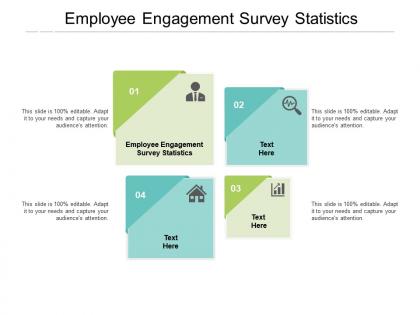 Employee engagement survey statistics ppt powerpoint presentation layouts layout ideas cpb