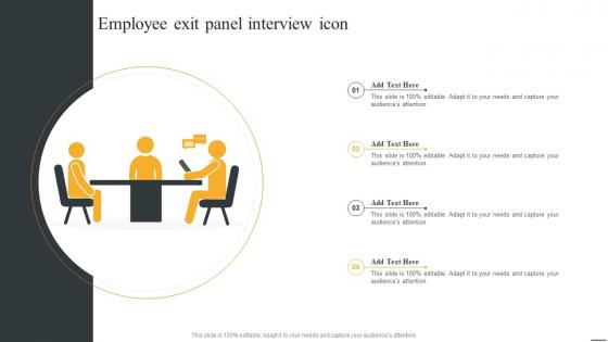 Employee Exit Panel Interview Icon