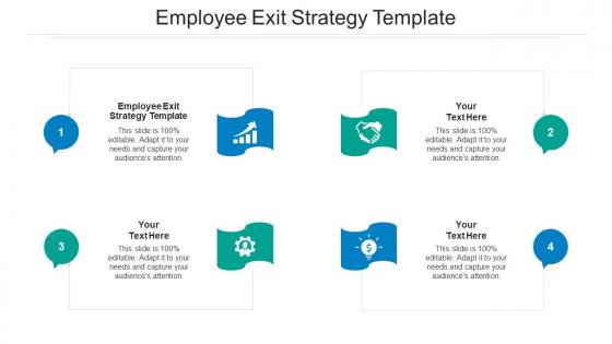 Employee Exit Strategy Template Ppt Powerpoint Presentation Gallery Summary Cpb