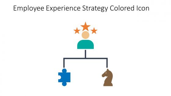 Employee Experience Strategy Colored Icon In Powerpoint Pptx Png And Editable Eps Format