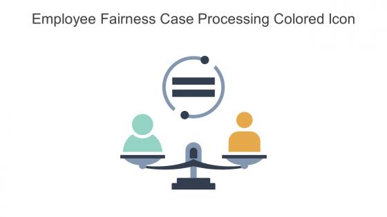 Employee Fairness Case Processing Colored Icon In Powerpoint Pptx Png And Editable Eps Format