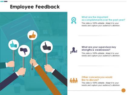 Employee feedback other concerns you would like to discuss
