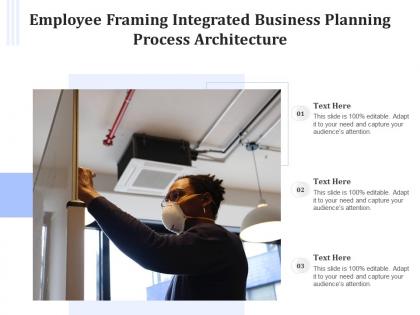 Employee framing integrated business planning process architecture