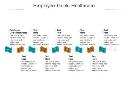 Employee goals healthcare ppt powerpoint presentation infographic template cpb