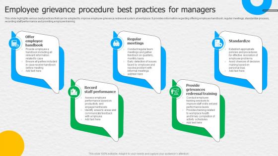 Employee Grievance Procedure Best Practices For Managers