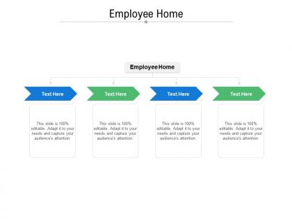 Employee home ppt powerpoint presentation gallery graphics design cpb