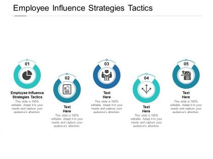 Employee influence strategies tactics ppt powerpoint presentation ideas show cpb