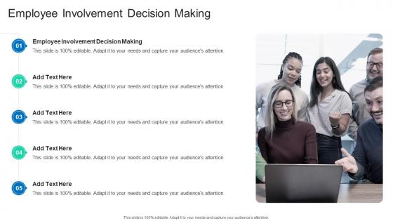 Employee Involvement Decision Making In Powerpoint And Google Slides Cpb