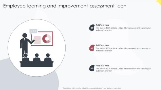 Employee Learning And Improvement Assessment Icon