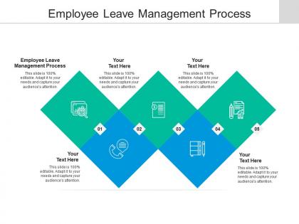 Employee leave management process ppt powerpoint presentation infographics outfit cpb
