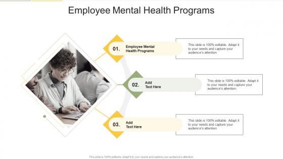 Employee Mental Health Programs In Powerpoint And Google Slides Cpb