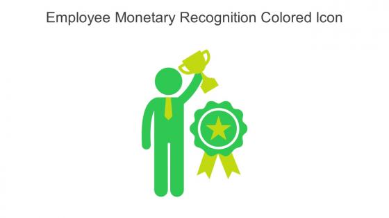 Employee Monetary Recognition Colored Icon In Powerpoint Pptx Png And Editable Eps Format