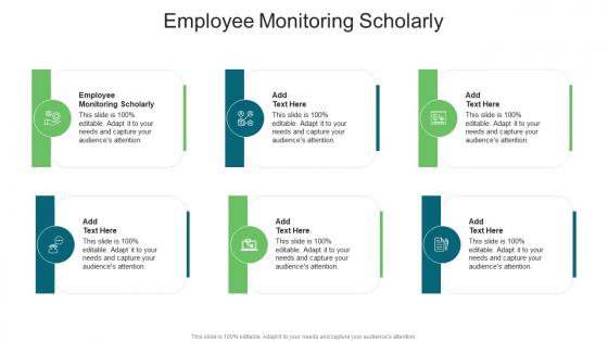 Employee Monitoring Scholarly In Powerpoint And Google Slides Cpb