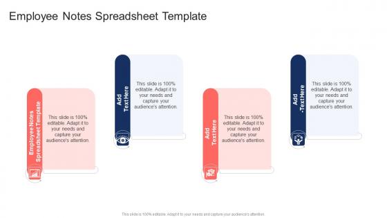 Employee Notes Spreadsheet Template In Powerpoint And Google Slides Cpb