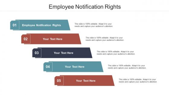 Employee notification rights ppt powerpoint presentation icon infographics cpb