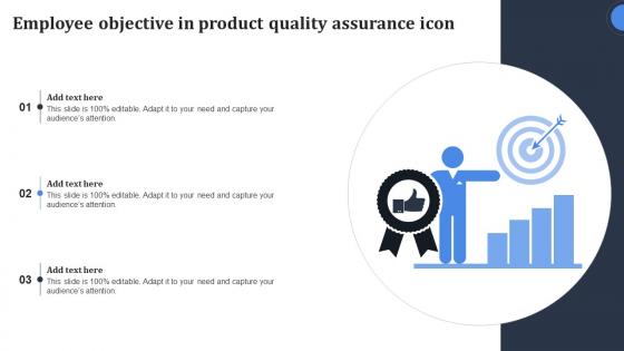 Employee Objective In Product Quality Assurance Icon