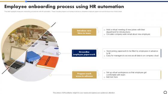Employee Onboarding Process Using HR Automation