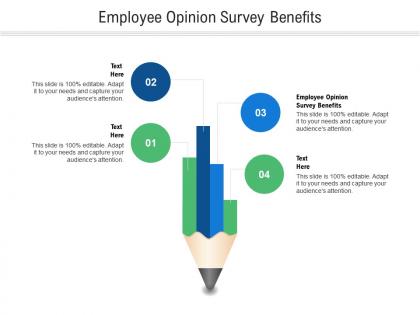 Employee opinion survey benefits ppt powerpoint presentation professional summary cpb