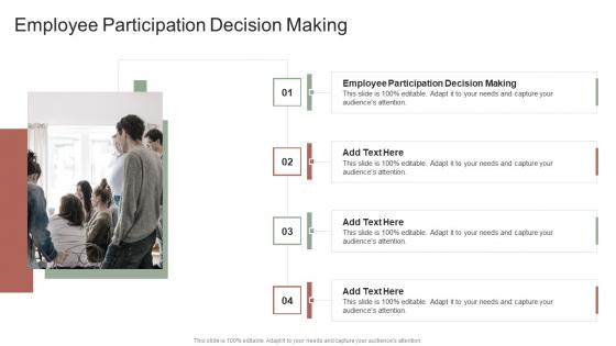 Employee Participation Decision Making In Powerpoint And Google Slides Cpb