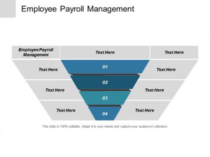 Employee payroll management ppt powerpoint presentation outline templates cpb