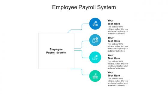 Employee payroll system ppt powerpoint presentation styles good cpb