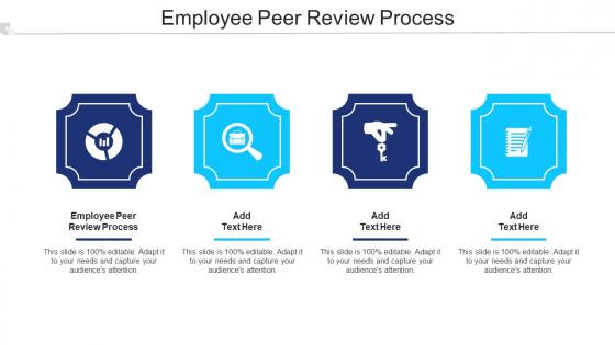 Employee Peer Review Process Ppt Powerpoint Presentation Professional Cpb