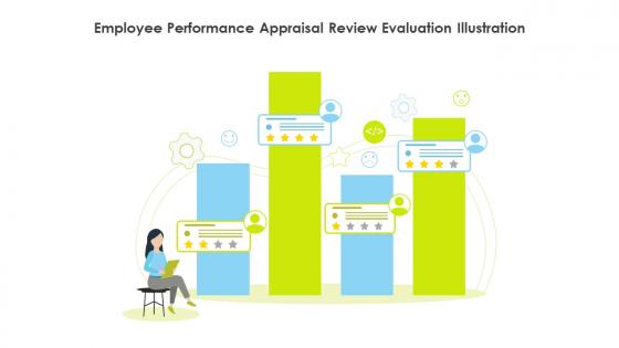Employee Performance Appraisal Review Evaluation Illustration