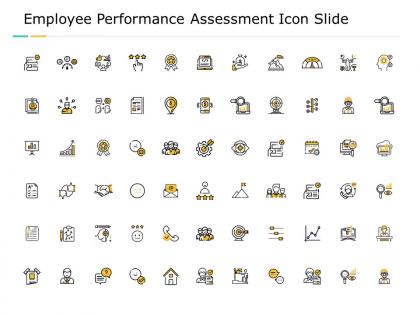 Employee performance assessment icon slide management growth c753 ppt powerpoint presentation summary show