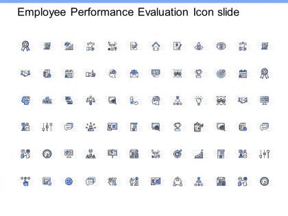 Employee performance evaluation icon slide evaluation k265 powerpoint presentation