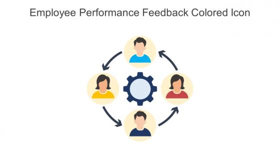 Employee Performance Feedback Colored Icon In Powerpoint Pptx Png And Editable Eps Format