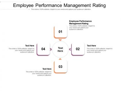 Employee performance management rating ppt powerpoint presentation styles examples cpb