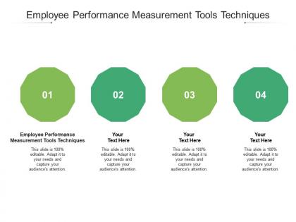 Employee performance measurement tools techniques ppt powerpoint presentation file example file cpb