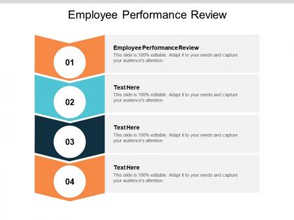 Employee performance review ppt powerpoint presentation styles slide download cpb