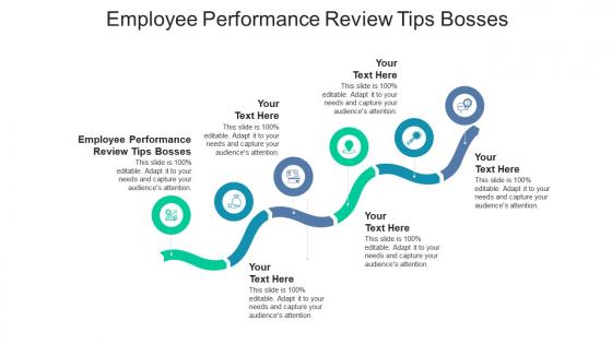 Employee performance review tips bosses ppt powerpoint presentation summary cpb