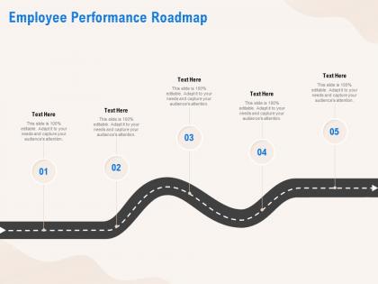 Employee performance roadmap m222 ppt powerpoint presentation pictures guide
