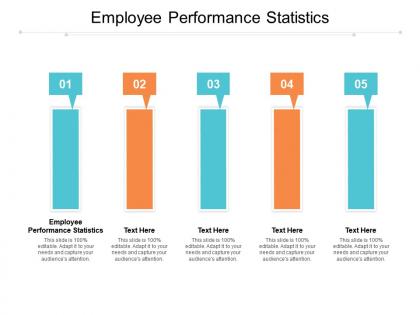 Employee performance statistics ppt powerpoint presentation outline professional cpb